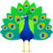 Peacock emoji on Emojione